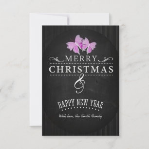 Merry Carte de voeux and Happy New Year