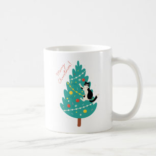 Merry Catmas - Ein purer Weihnachtskletter Kaffeetasse
