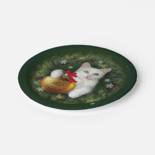 Merry Catmas Pappteller