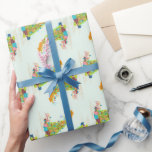 Merry Catmas Weihnachtswrapping Paper Geschenkpapier<br><div class="desc">Ein froher Catmas Gruß und eine niedliche Katze,  die in einem Weihnachtsbaum spielt.</div>