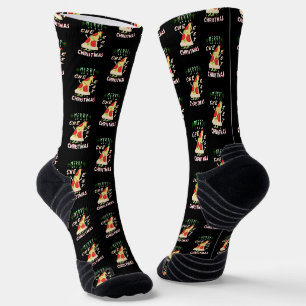 Merry Cheesy Weihnachten Weihnachten Weihnachten P Socken