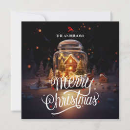 Merry Chistmas Nacht der Wunder Einladung