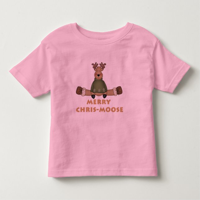 Merry Chris-Moose T-shirts et cadeaux (Devant)