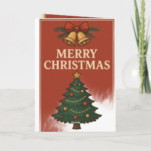 MERRY CHRISMAS INVITATION CARD KARTE