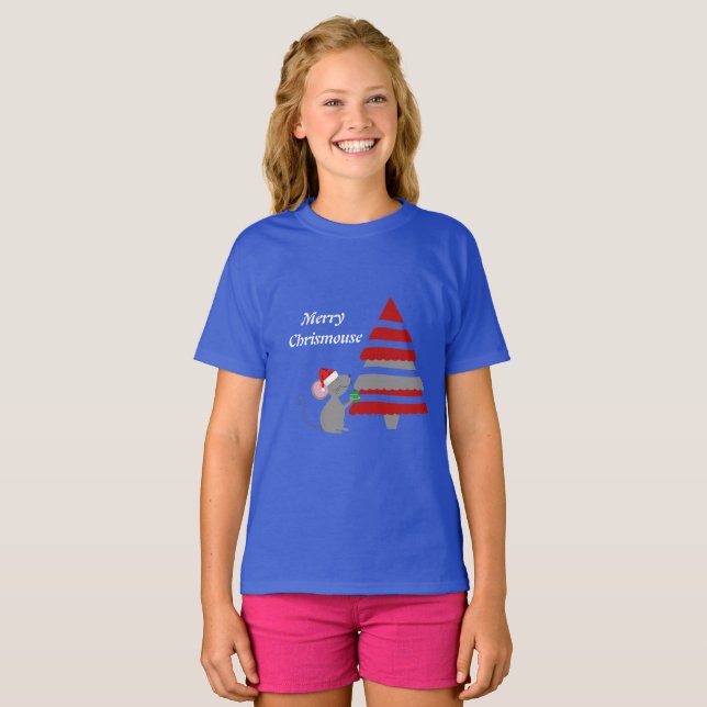 Merry ChrisMouse T-Shirt (Vorne ganz)