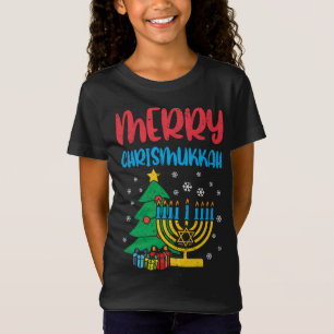 Merry Chrismukkah Weihnachten Coolen Xmas Pajama H T-Shirt