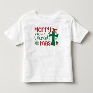 Merry Christ Mas, Weihnachten Kleinkind T-shirt