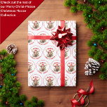 Merry Christ-moose Funny Christmas Moose Geschenkpapier<br><div class="desc">Genießen Sie den Urlaubssinn mit unserem bezaubernden Weihnachtswackelpapier mit einem lieblichen Elch, das eine Weihnachtsmannmütze mit dem sonnigen Gruß "Fröhlicher Christ-Elch" verbindet. Dieser Teller ist ideal, um Lachen und Freude während Ihrer Feierlichkeiten zu verbreiten! Das skurrile Design und das clevere Wortspiel machen es zu einer einzigartigen und reizvollen Ergänzung Ihrer...</div>