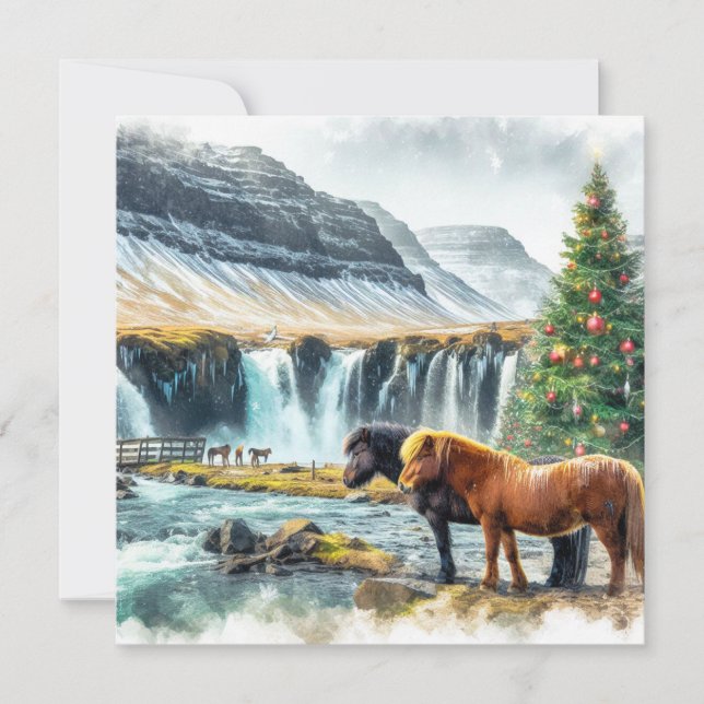 Merry Christmas - 10 Feiertagskarte (Vorderseite)