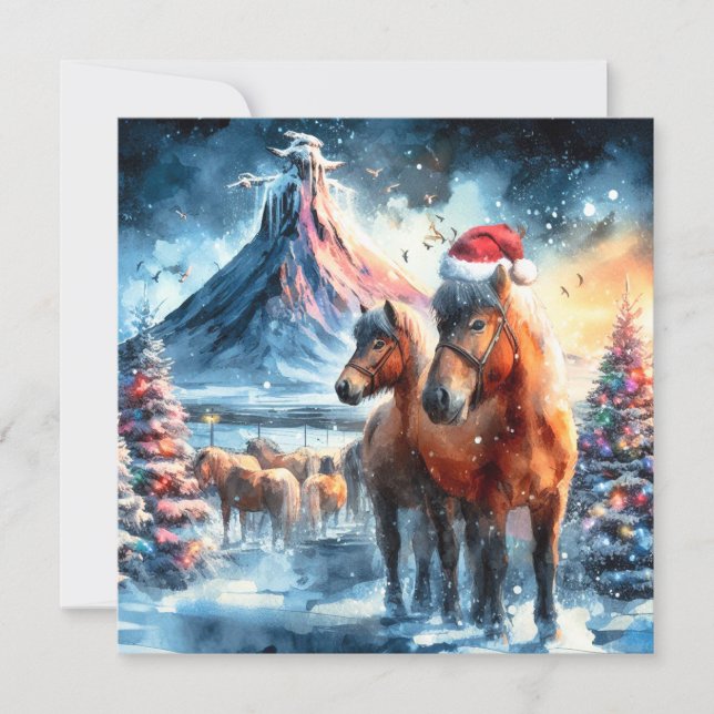 Merry Christmas - 11 Feiertagskarte (Vorderseite)