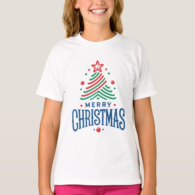Merry Christmas 1 T-Shirt (Vorderseite)