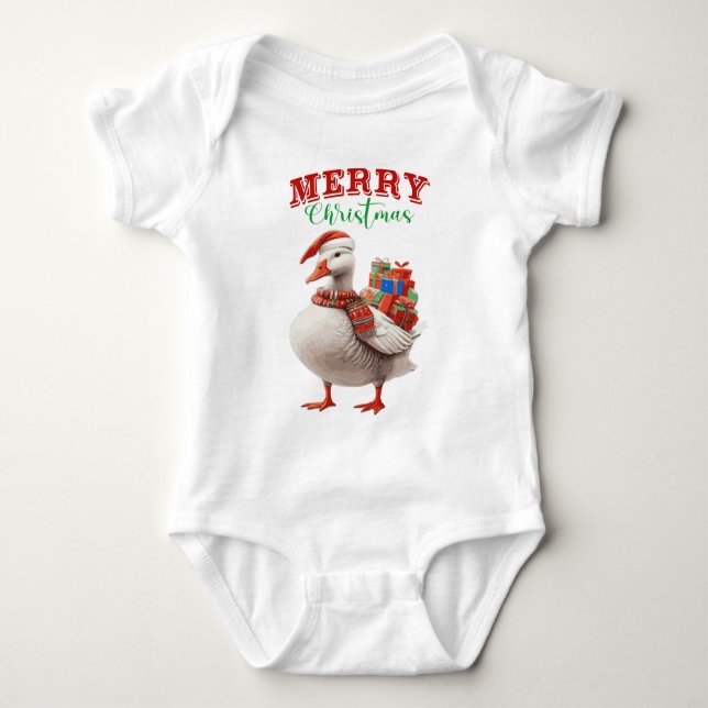 MERRY CHRISTMAS 2026 BABY STRAMPLER (Vorderseite)