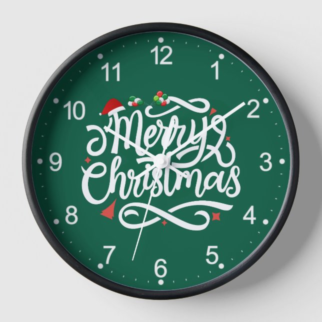 Merry Christmas-61039 Uhr (Vorderseite)