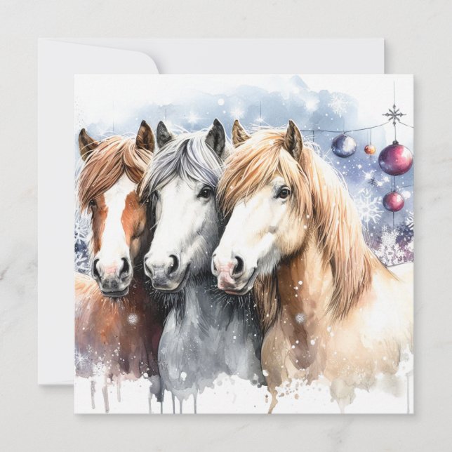 Merry Christmas - 8 Feiertagskarte (Vorderseite)