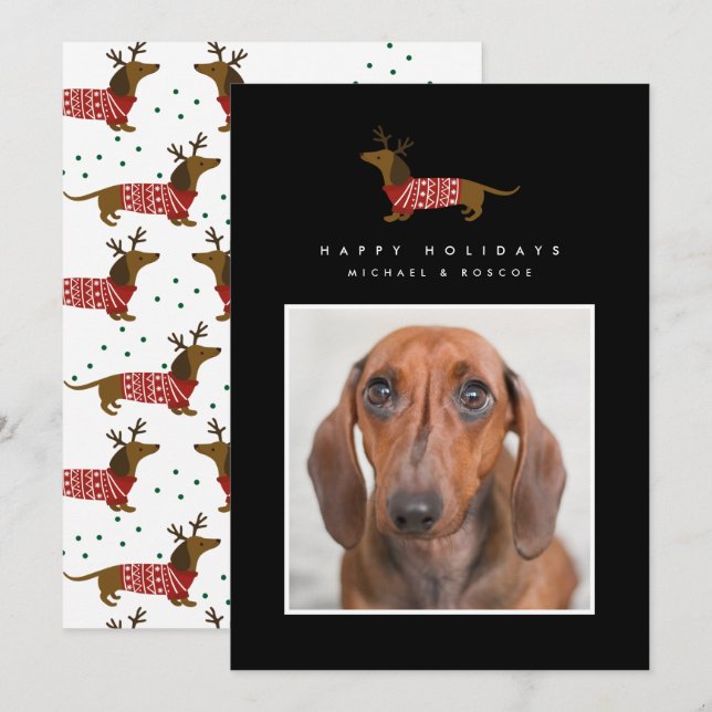 MERRY CHRISTMAS Add Your Foto (Vorne/Hinten)