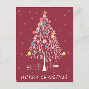 Merry Christmas Add Your Foto Postkarte