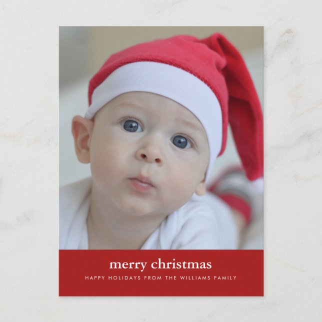 MERRY CHRISTMAS Ajouter Votre Carte Postale Photo  (Devant)