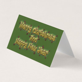 Merry Christmas And Happy New Year