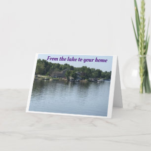 *MERRY CHRISTMAS* AUS **DEM SEE** KARTE