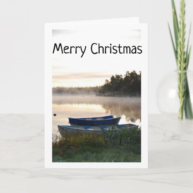 ****MERRY CHRISTMAS AUS DEM SEE**** KARTE (Vorderseite)