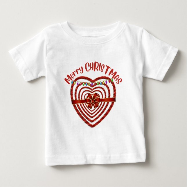 MERRY CHRISTMAS BABY T-SHIRT (Vorderseite)