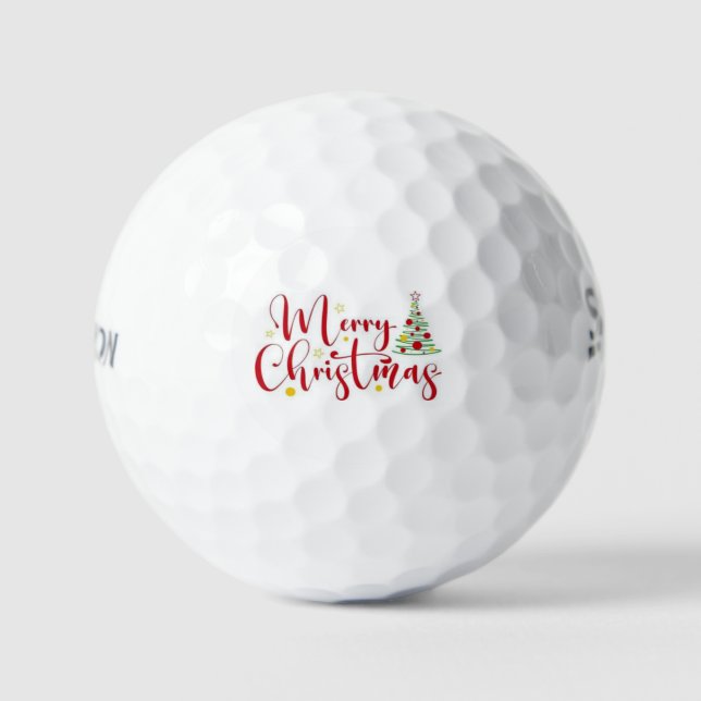 **MERRY CHRISTMAS'** BALLES DE GOLF (Recto)