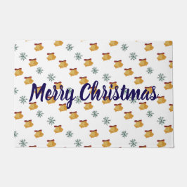 Merry Christmas Bell Doormat Fußmatte