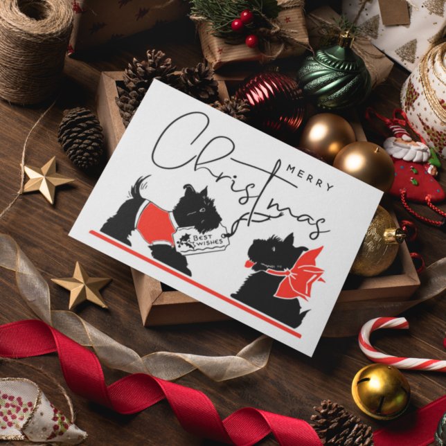 MERRY CHRISTMAS | Best Wishs Scottie Dogs (Von Creator hochgeladen)