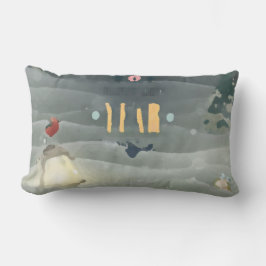 Merry Christmas_bird _throw pillow Lendenkissen