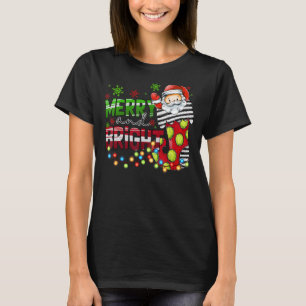 Merry Christmas Bright Strumpf Santa Claus Merry T-Shirt