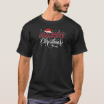 Merry Christmas Buffalo Pläd Red Santa Hat Xmas P T-Shirt<br><div class="desc">Frohe Weihnachts Buffalo Kariert Red Weihnachtsmannmütze Xmas Pajamas Raglan Baseball T-Shirt</div>