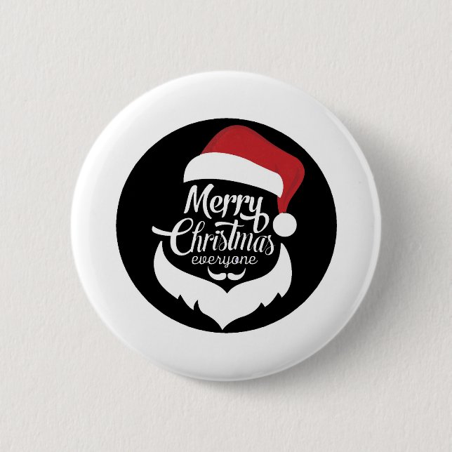 Merry Christmas Button (Vorderseite)