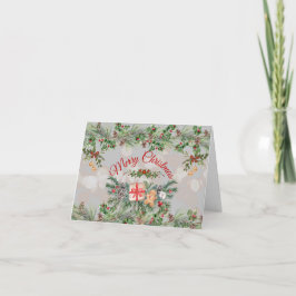 Merry Christmas card  Feiertagskarte