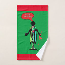 MERRY CHRISTMAS CARICATURE FIGURE