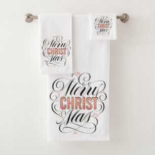 Merry CHRISTmas Christian Jésus Christ Calligraphi