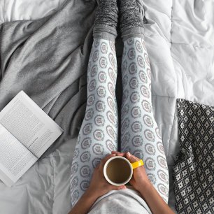 Merry CHRISTmas Christlich Faith Wreath Pattern Leggings