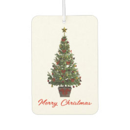 Merry Christmas. Christmas Tree Autolufterfrischer