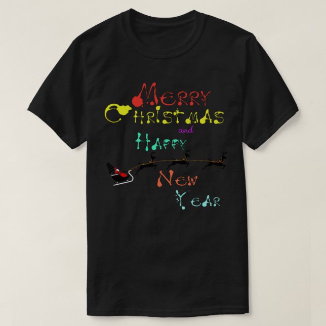 MERRY CHRISTMAS Classic T - Shirt (Design vorne)