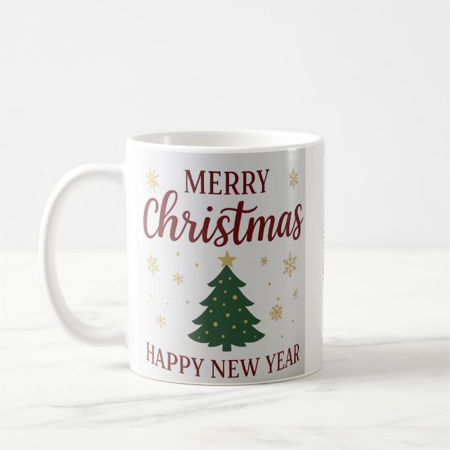 Merry Christmas Cup – Cozy Holiday Gift Kaffeetasse (Links)