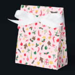 Merry Christmas Cute Doodle Whimsical Pattern  Geschenkschachtel<br><div class="desc">Hope you like this holiday design. Click "personalize" to edit and change the background colors. Check my shop for more matching items like greeting cards, gift tags, stickers, mugs, towels, tissue paper as well as other holiday patterns. Thanks for shopping with me! if you'd like something custom let me know!...</div>