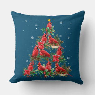 Merry Christmas Cutest Cardinal Bird Lovers Xmas Kissen