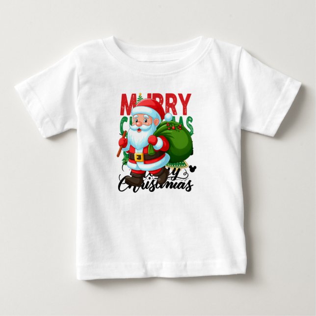 Merry Christmas Delivery Baby T-shirt (Vorderseite)