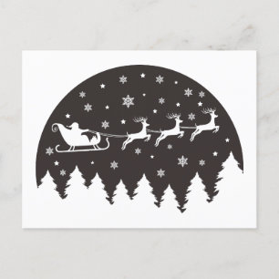 Merry Christmas Design Feiertagspostkarte