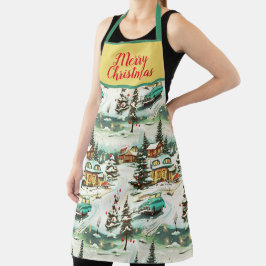 MERRY CHRISTMAS DESIGN SCHÜRZE