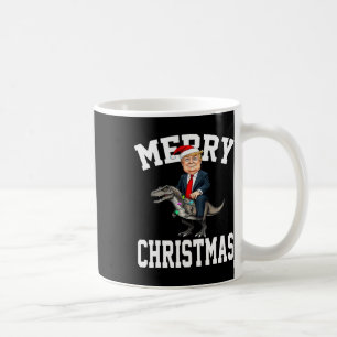 Merry Christmas Dino Donald Trump Dinosaur T-rex X Kaffeetasse