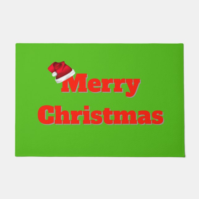 Merry Christmas DoorMat Fußmatte (Vorderseite)