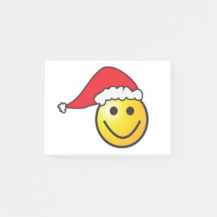 MERRY CHRISTMAS FACE SANTA POST-IT KLEBEZETTEL