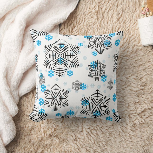 Merry Christmas family Gathering Set on Warm Kissen (Decke)