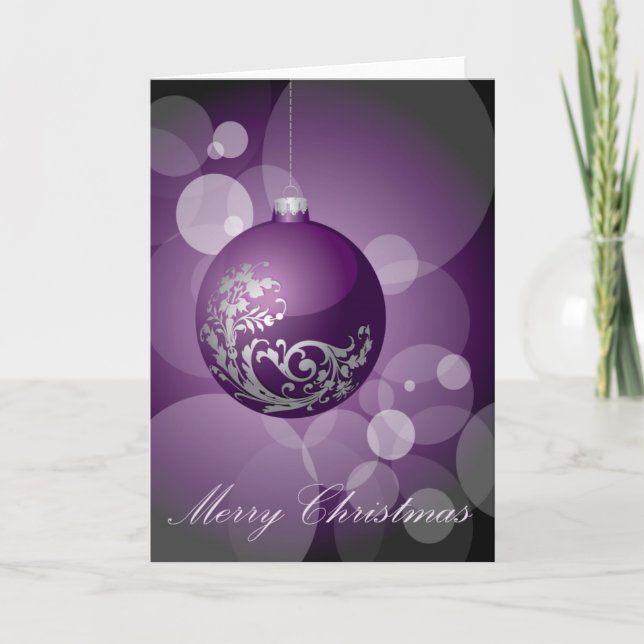 MERRY CHRISTMAS FEIERTAGSKARTE (Vorderseite)