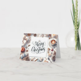 Merry Christmas Feiertagskarte